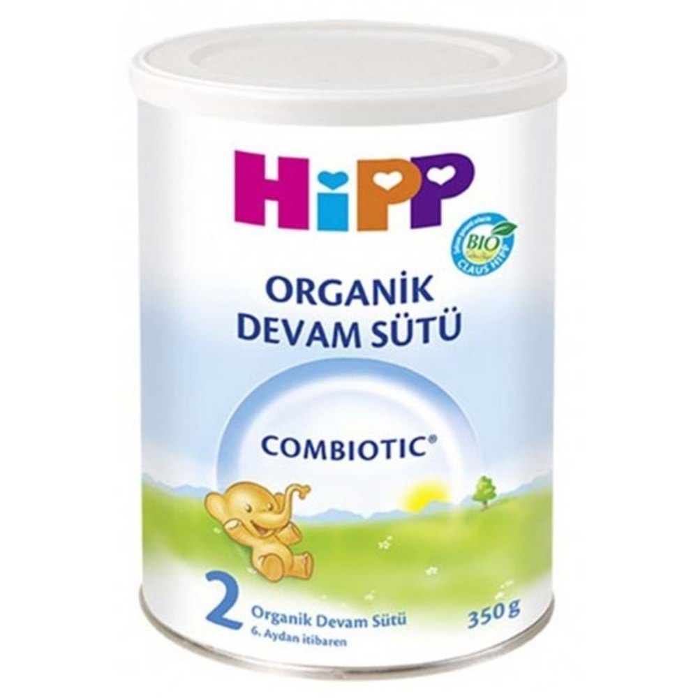 Hipp Organik Combiotic Bebek Sütü 350GR No:2 (6. Aydan İtibaren)