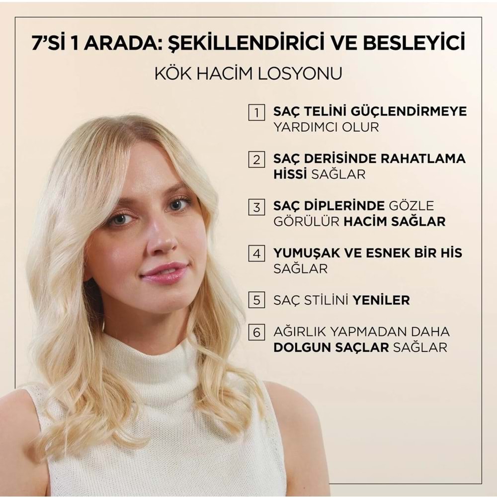 Wella Deluxe Saç Losyon 100 ML Root Lift (Kök Hacim)