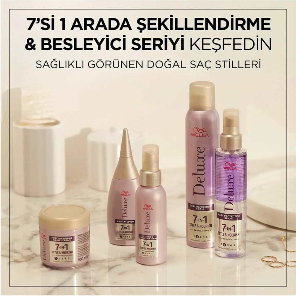 Wella Deluxe Bukle Saç kremi 150 ML Elektiriklenme Karşıtı