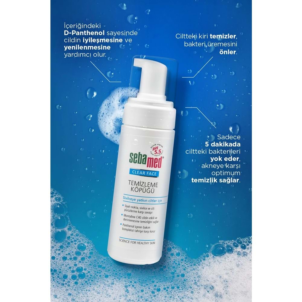 Sebamed Clear Face Yüz Temizleme Köpüğü 150ML