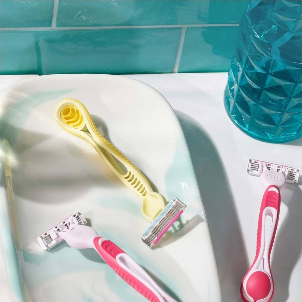 Gillette Simply Venus 3 Dragonfruit Kullan At Tıraş Bıçağı (Paket İçeriği 3 Adet)