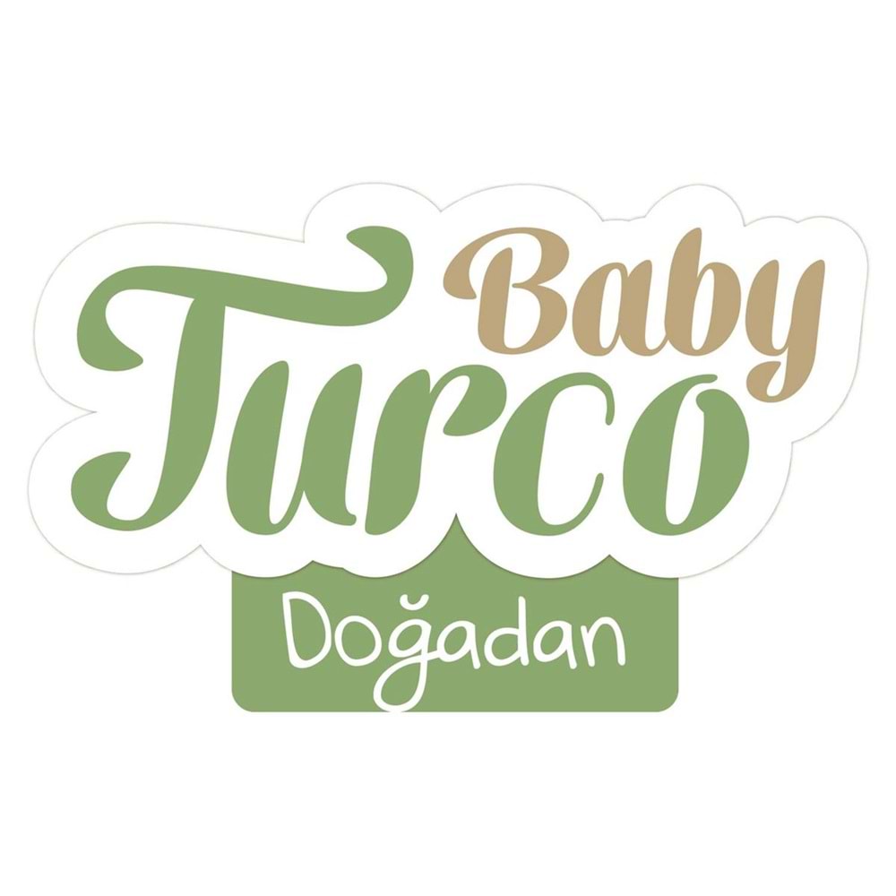 Baby Turco Bebek Bezi Doğadan Beden:2 (3-6KG) Mini (Göbek Bağı Oyuntulu) 42 Adet Jumbo Pk