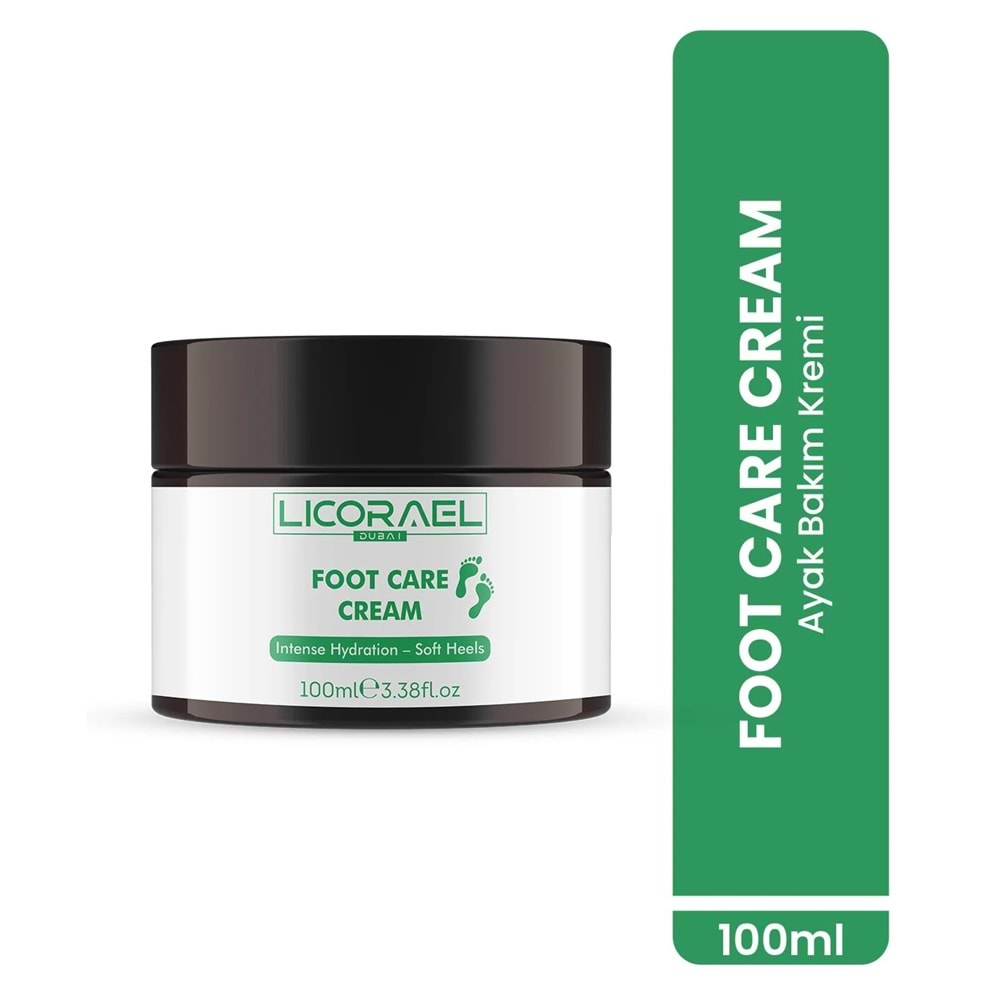 Licorael Dubai Foot Car Cream (Ayak ve Topuk Çatlak Kremi) 100ML
