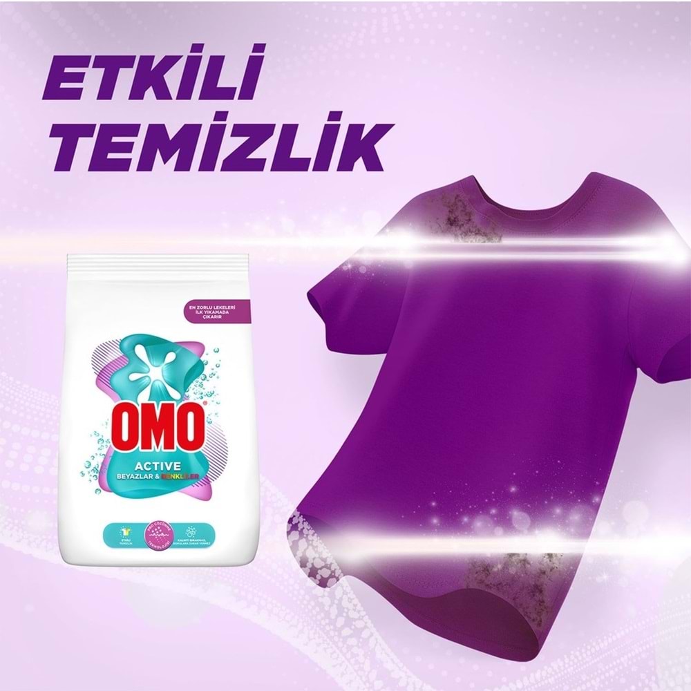 Omo Matik Çamaşır Deterjanı 7.5KG Beyaz ve Color/Renkliler (50 Yıkama)