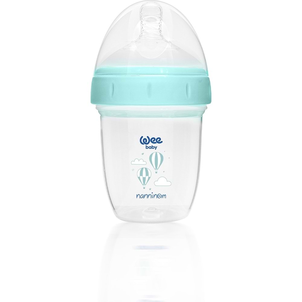 Wee Baby Nanninom Antikolik Geniş Ağızlı Biberon 150 ML (0-6 Ay)