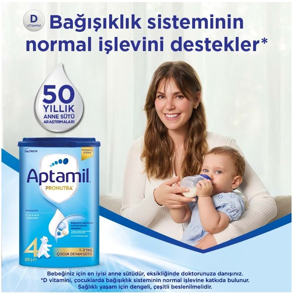 Nutrıcıa Aptamil Pronutra 800GR Devam Sütü No:2 (6-12 Ay)