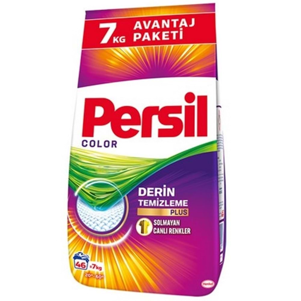 Persil Matik Toz Çamaşır Deterjanı 7KG Color/Renkli (46 Yıkama)