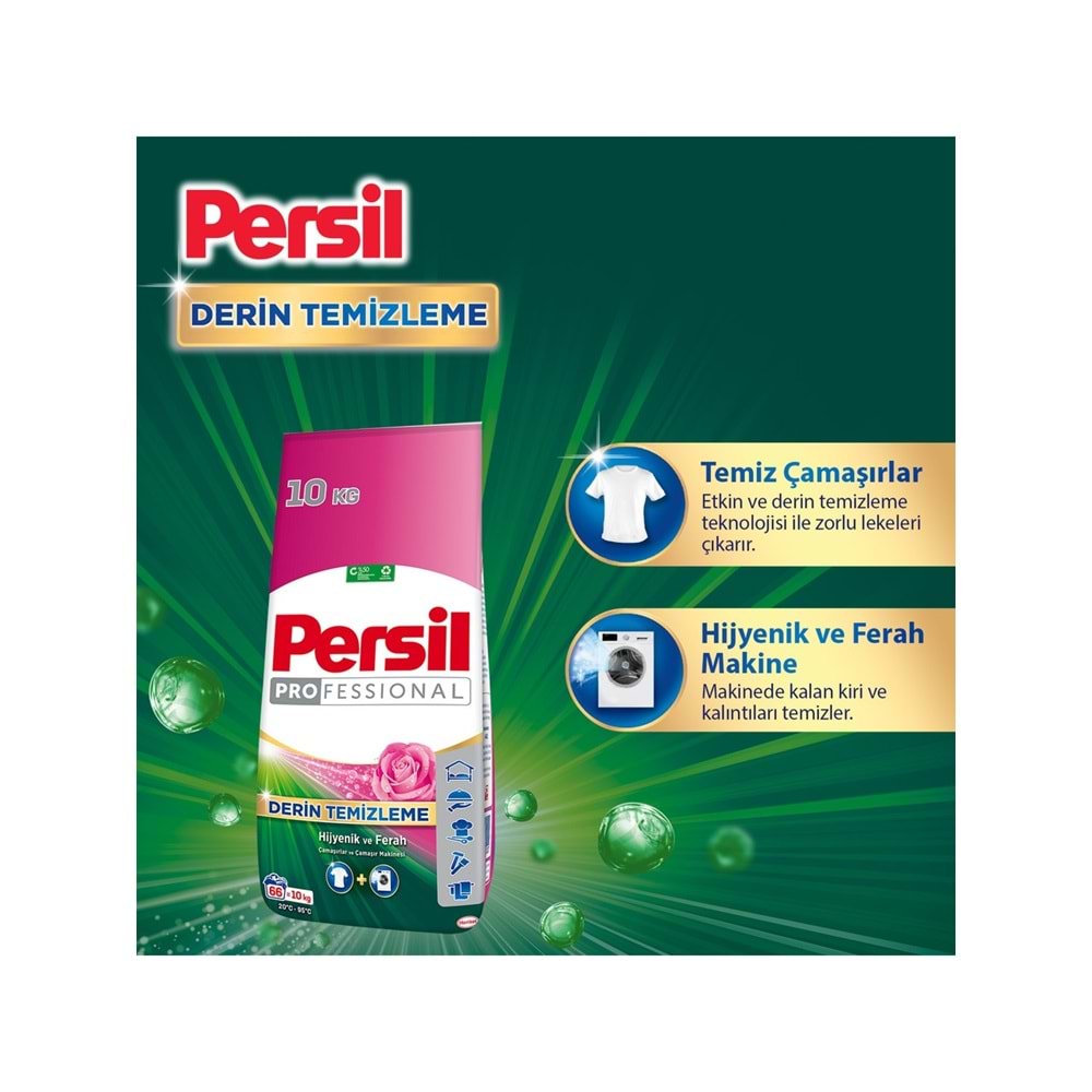 Persil Matik Toz Çamaşır Deterjanı 10KG Gülün Büyüsü (66 Yıkama)