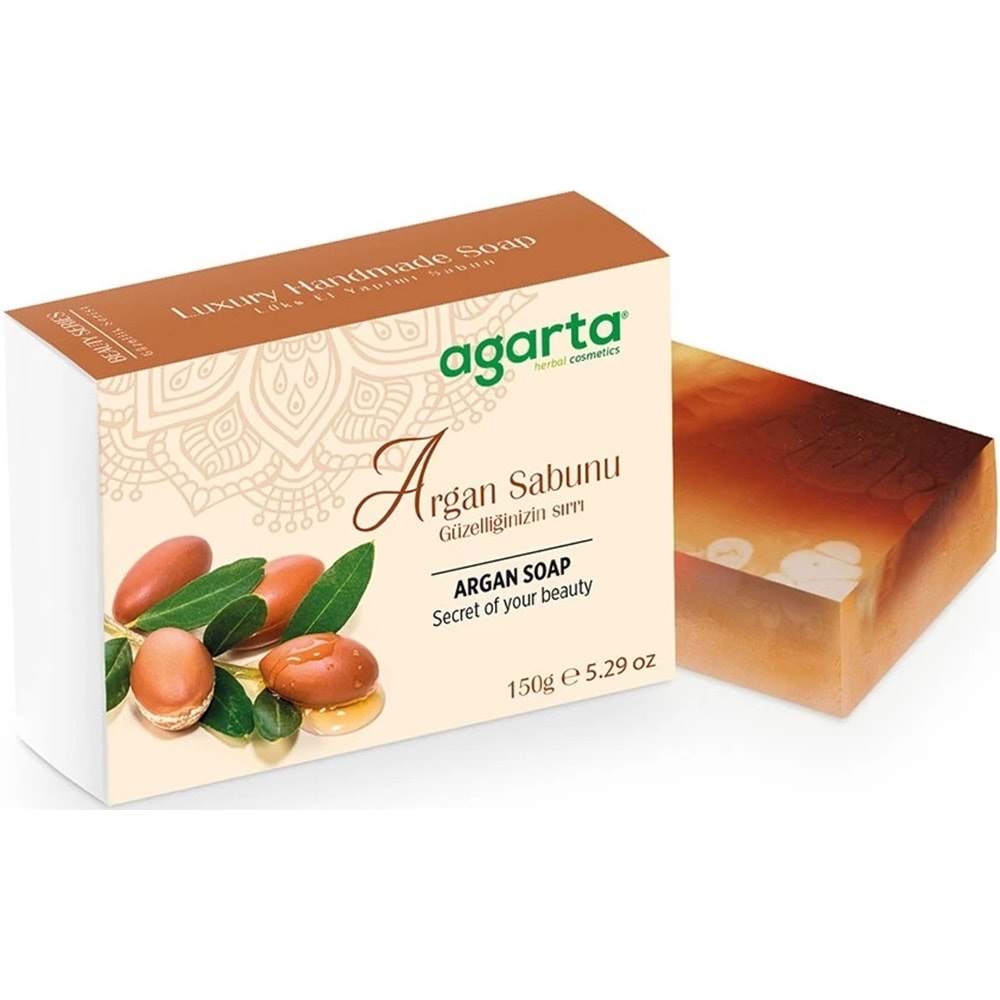 Agarta El Yapımı Doğal Sabun 150GR Argan (3 Lü Set)