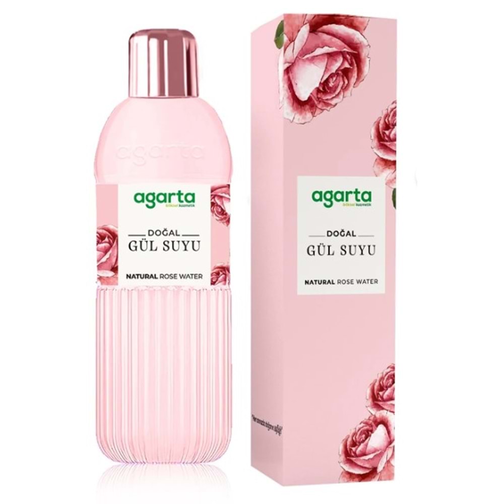 Agarta Doğal Gül Suyu 400ML (5 Li Set)