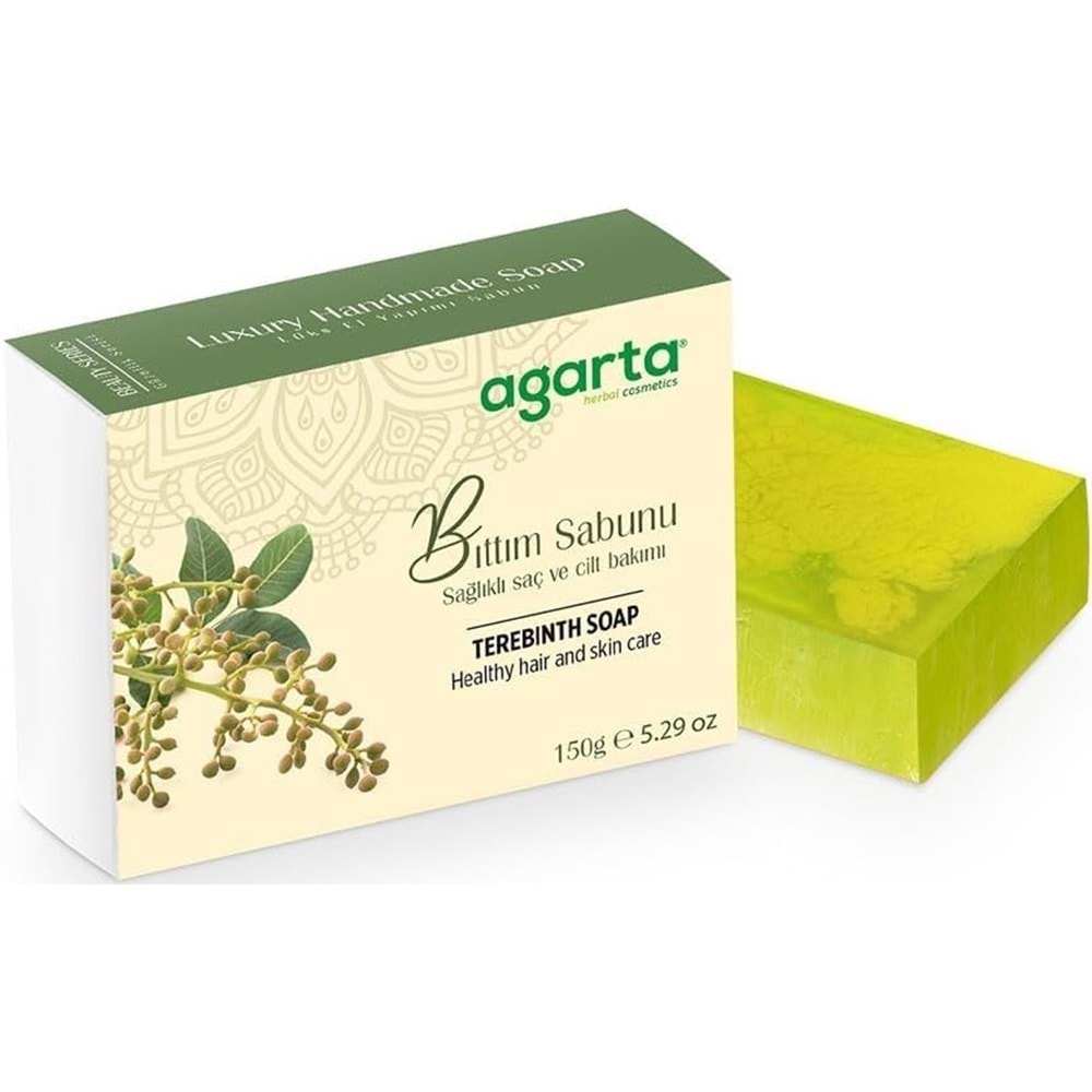 Agarta El Yapımı Doğal Sabun 150GR Bıttım (2 Li Set)