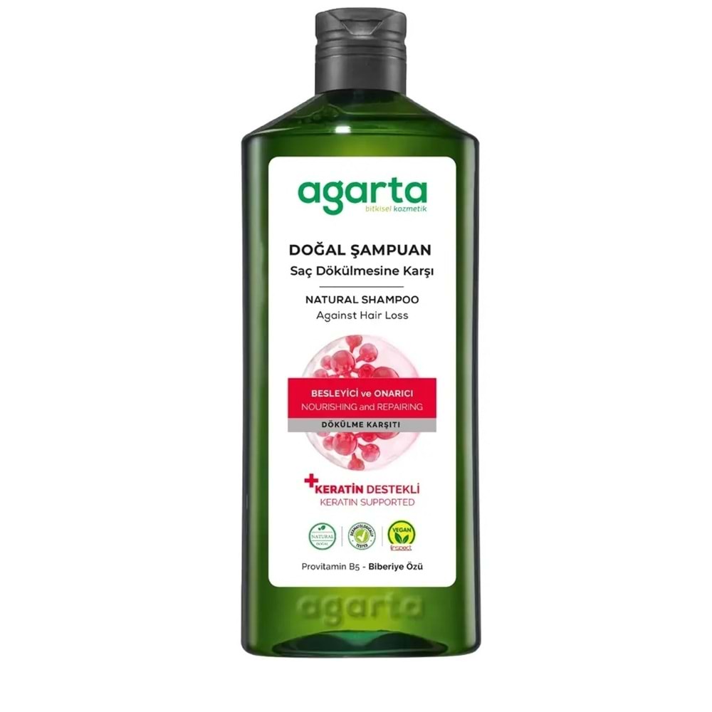 Agarta Doğal Şampuan 400 ML Saç Dökülmesine Karşı Çözüm (2 Li Set)