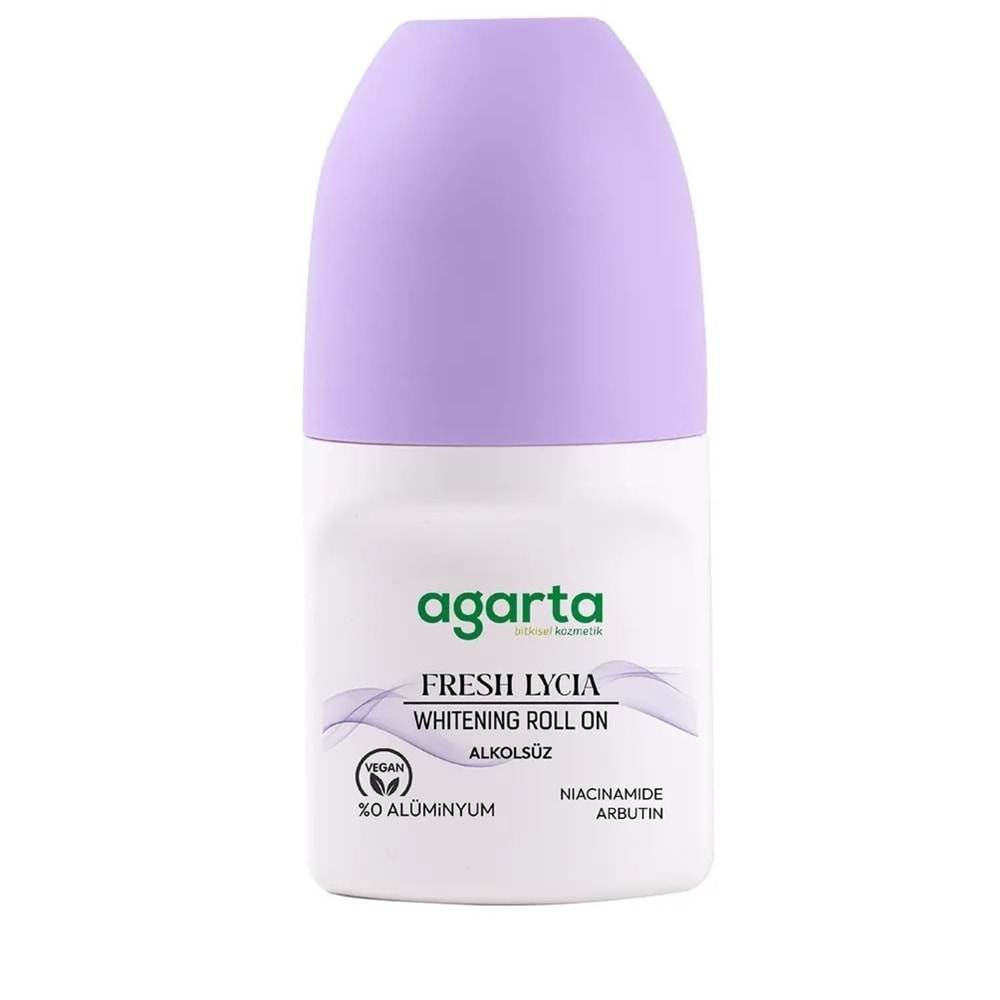Agarta Roll-On Kadın 50 ML Fresh Lycıa Sensatıon (24 Saat Etkili Ter Kokusu Önleyici) (3 Lü Set)