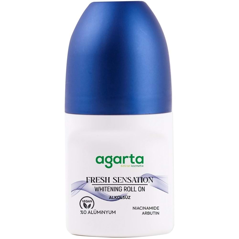 Agarta Roll-On Erkek 50 ML Fresh Sensatıon (24 Saat Etkili Ter Kokusu Önleyici) (2 Li Set)