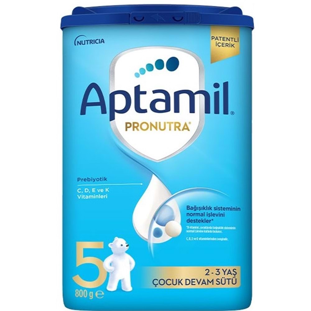 Nutrıcıa Aptamil Pronutra 800GR Devam Sütü No:5 (2-3 Yaş) (2 Li Set)