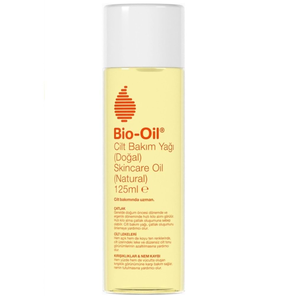 Bio-Oil %100 Natural Çatlak & Leke Karşıtı Nemlendirici Doğal Cilt Bakım Yağı 125ML (3 Lü Set)