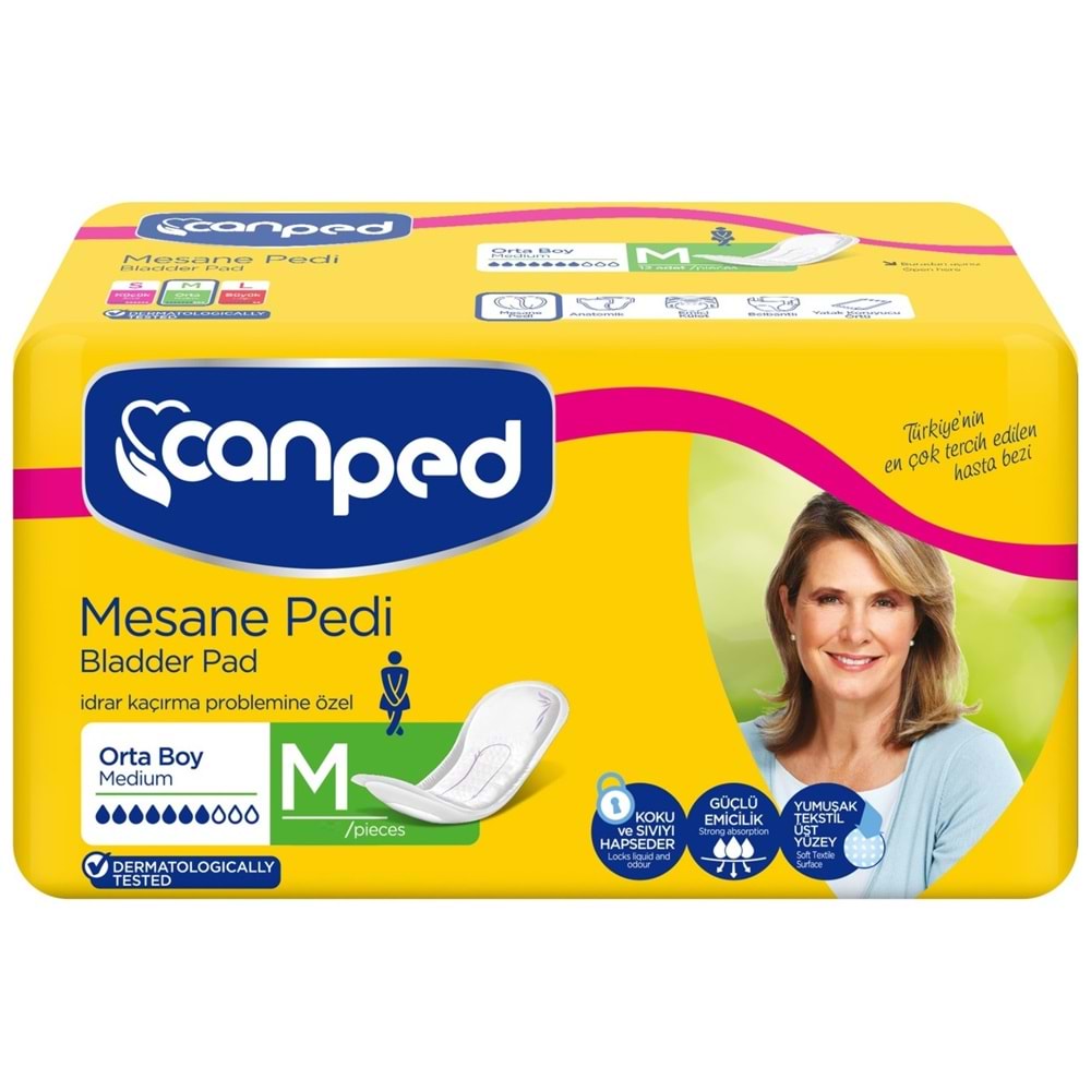 Canped Mesane Pedi Klasik M - Orta - Medium Boy 240 Adet