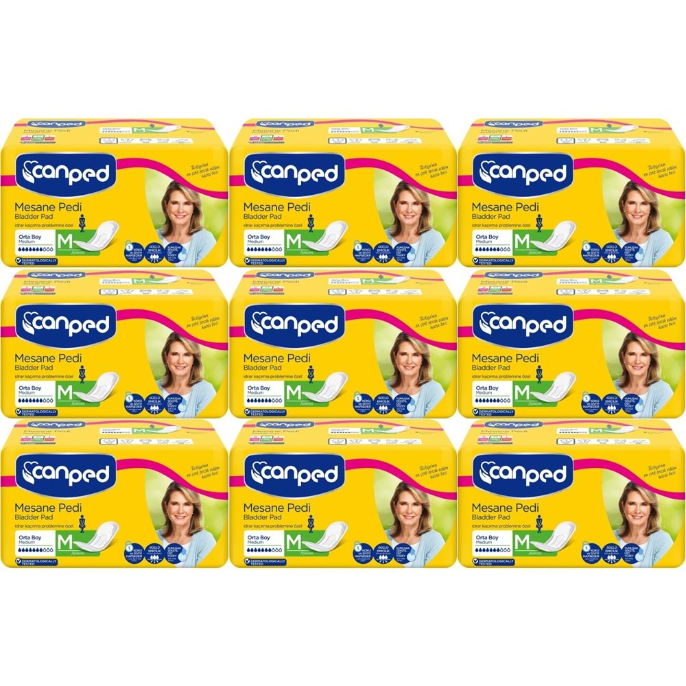 Canped Mesane Pedi Klasik M - Orta - Medium Boy 90 Adet