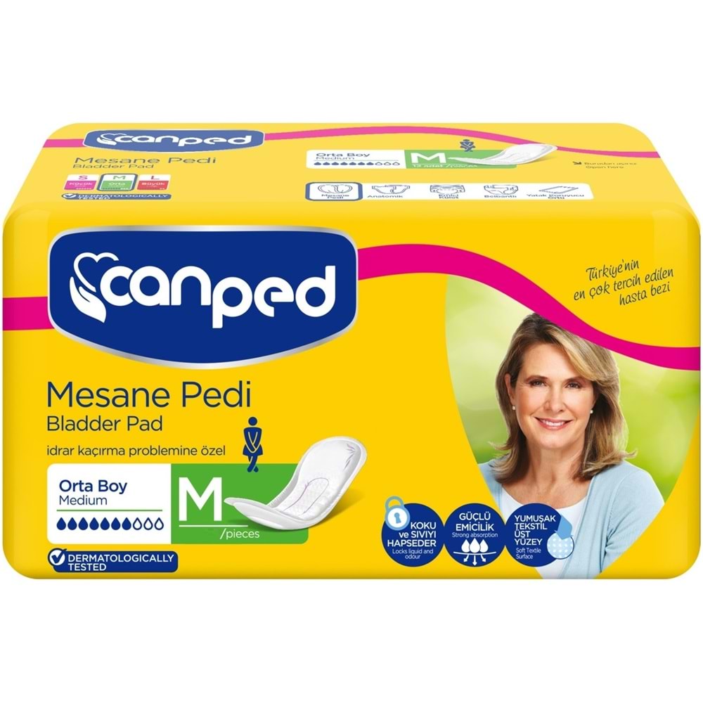 Canped Mesane Pedi Klasik M - Orta - Medium Boy 90 Adet