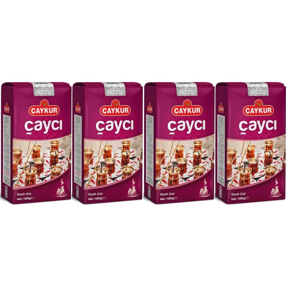 Çaykur Çaycı Çayı 4KG (4PK*1KG)