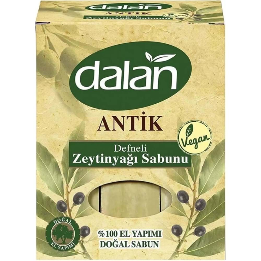 Dalan Antik Defneli Zeytinyağı Sabunu 900GR Klasik & Granül Sabun Tozu Zeytinyağlı 1KG Karma 2Li Set