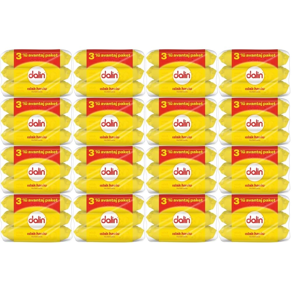 Dalin Islak Havlu Mendil Klasik 56 Yaprak 48 Li Set (2688 Yaprak)