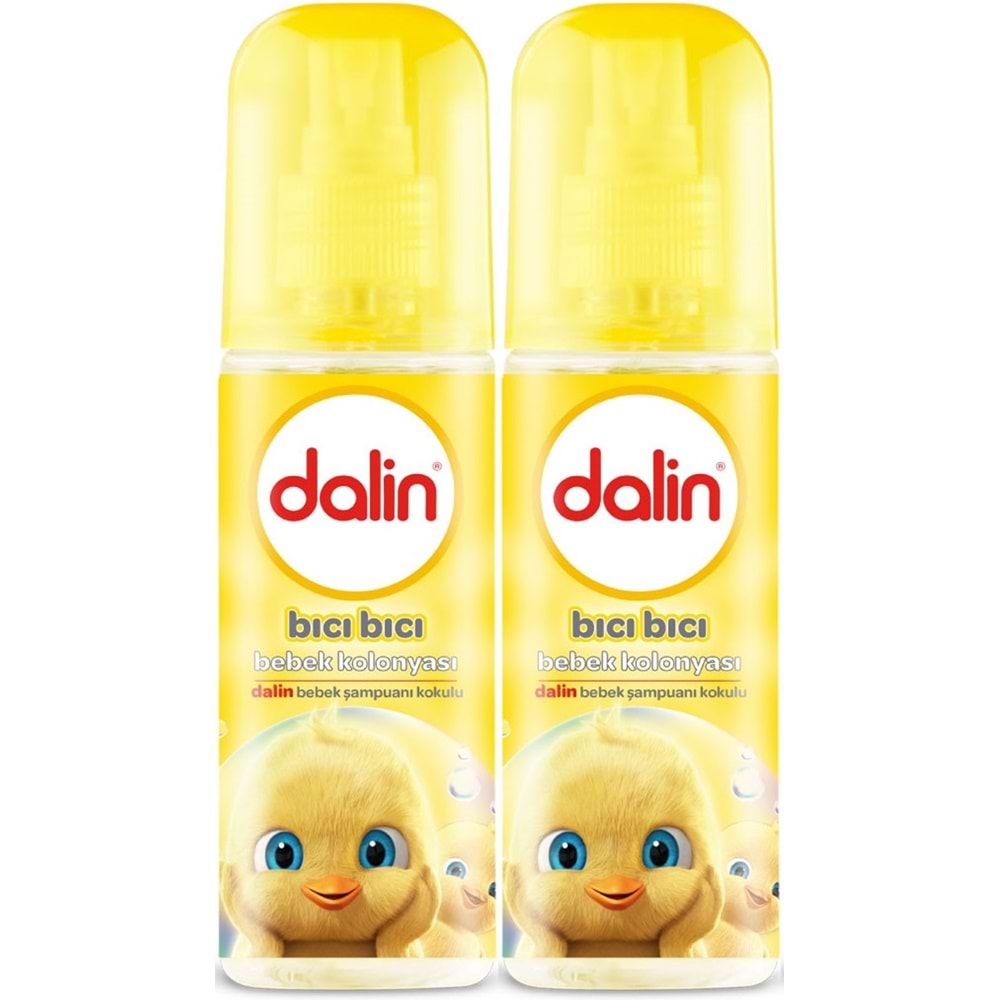 Dalin Bebek Kolonyası 150ML Klasik (Bıcı Bıcı Kokusu) (2 Li Set)