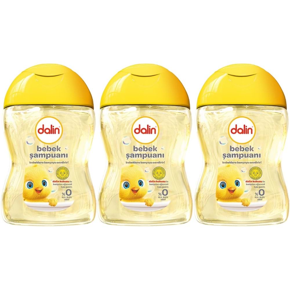 Dalin Bebek Şampuanı Klasik 100ML (3 Lü Set)