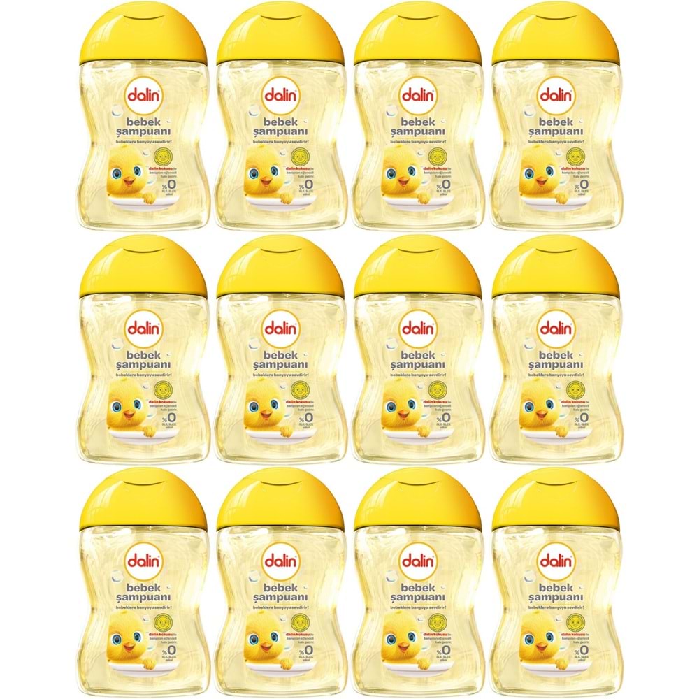 Dalin Bebek Şampuanı Klasik 100ML (12 Li Set)