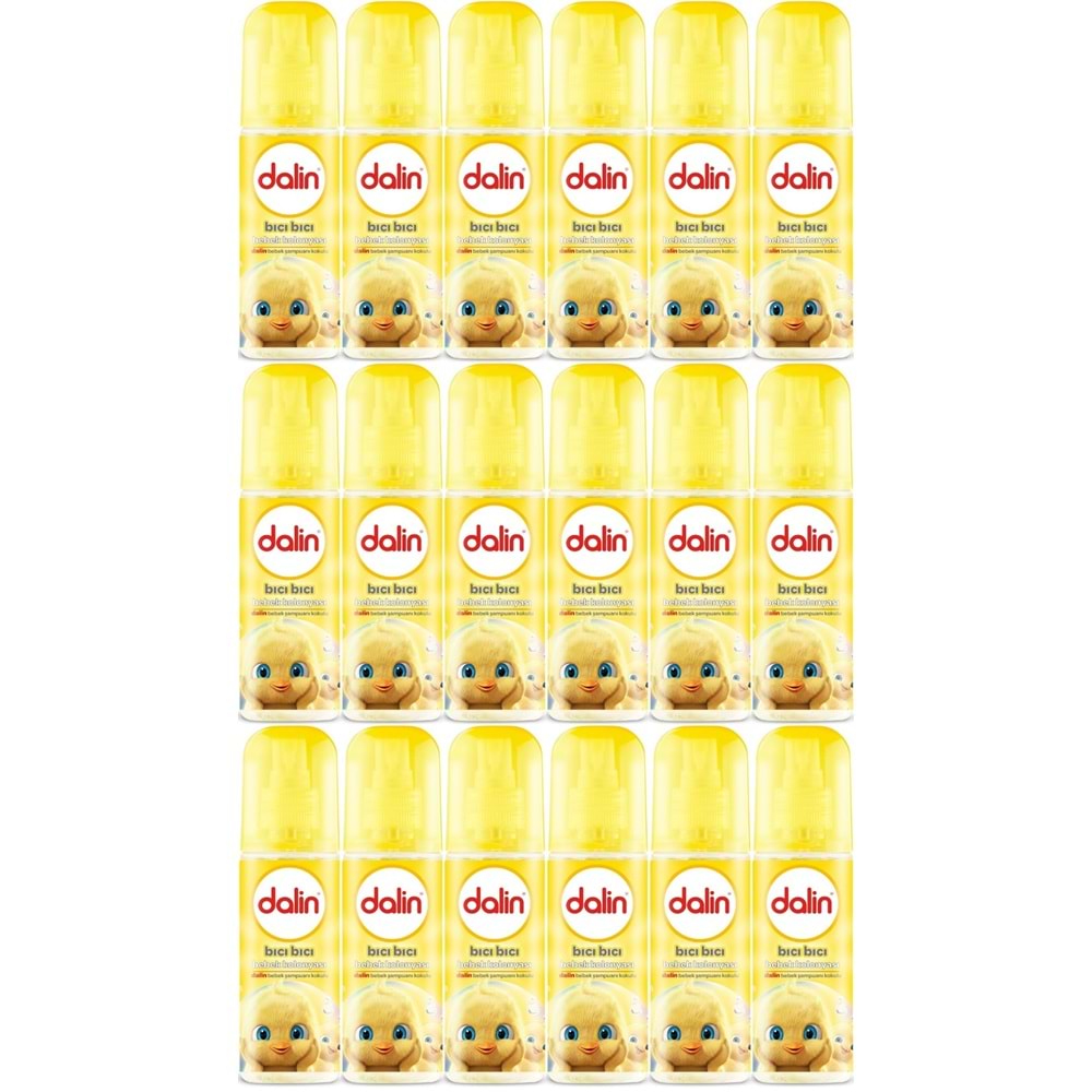Dalin Bebek Kolonyası 150ML Klasik (Bıcı Bıcı Kokusu) (18 Li Set)