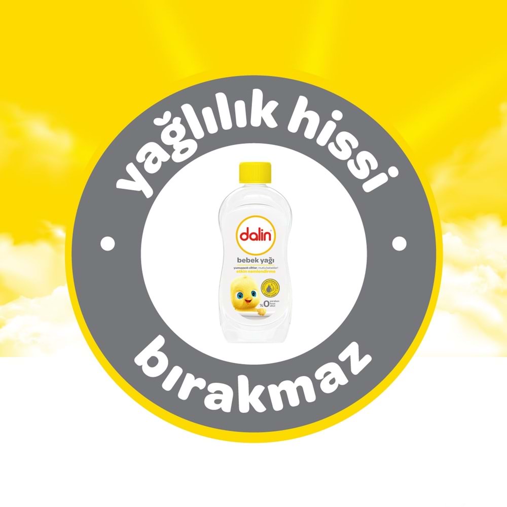 Dalin Bebek Yağı 300ML Klasik Etkin Nemlendirici (3 Lü Set)