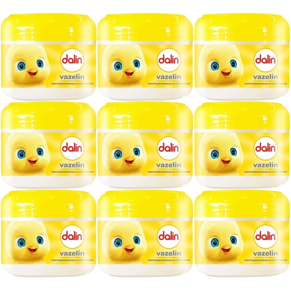 Dalin Vazelin 100ML Klasik (9 Lu Set)