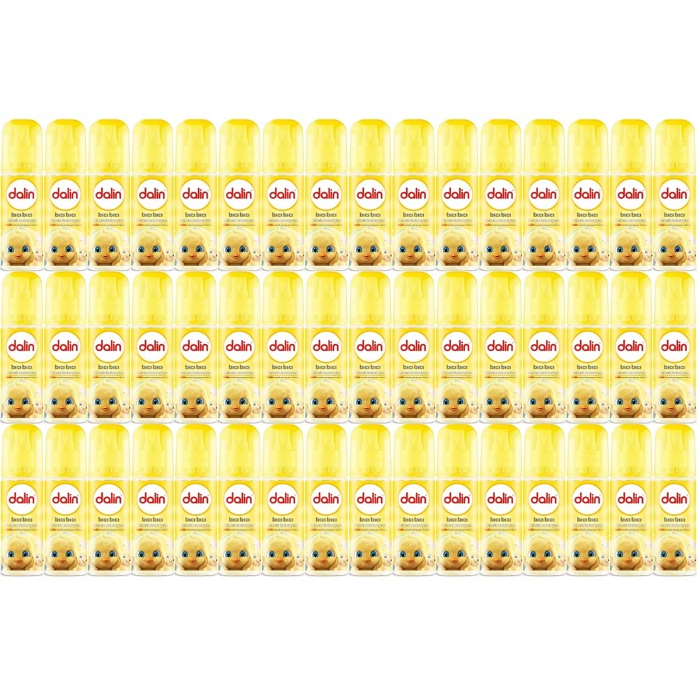 Dalin Bebek Kolonyası 150ML Klasik (Bıcı Bıcı Kokusu) (48 Li Set)