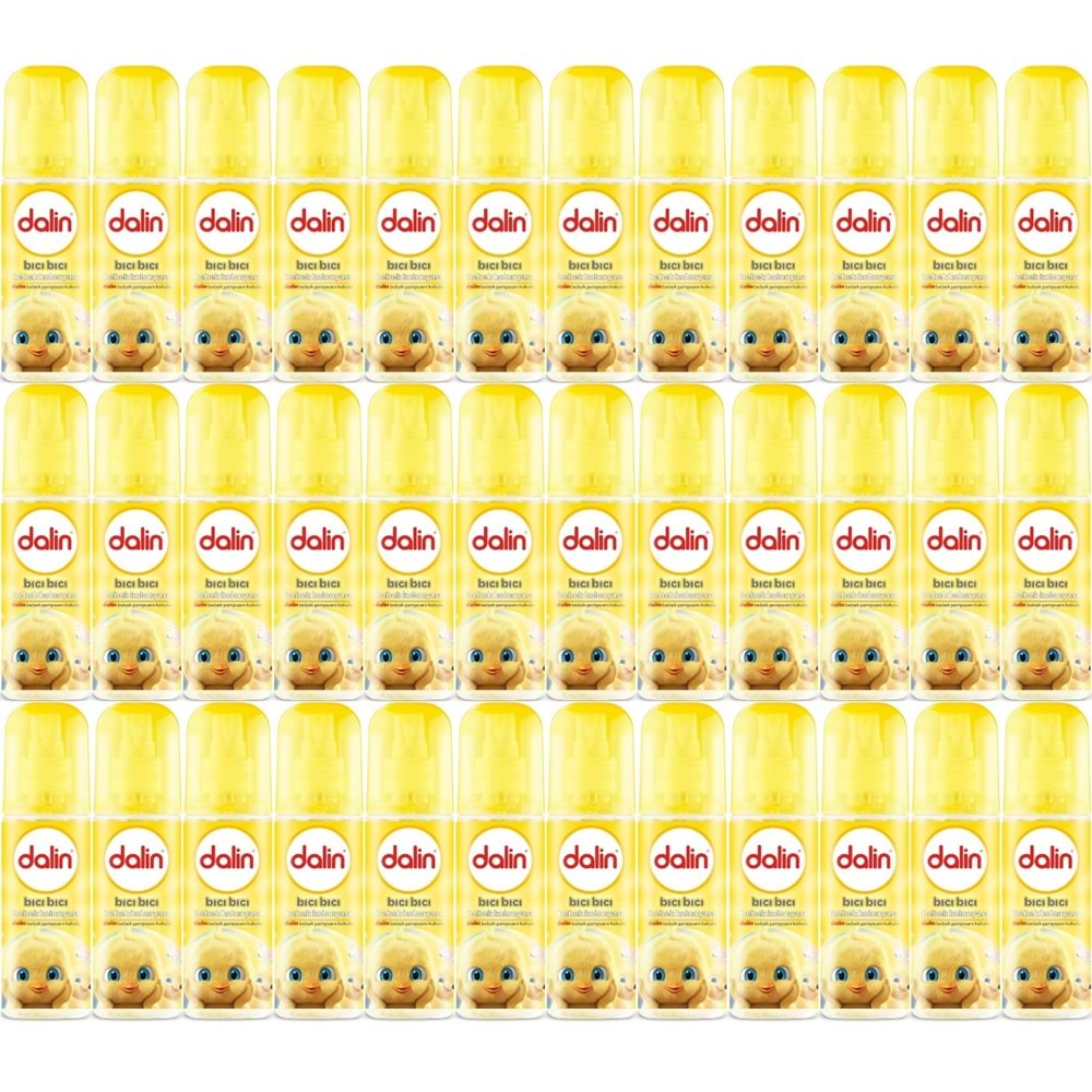 Dalin Bebek Kolonyası 150ML Klasik (Bıcı Bıcı Kokusu) (36 Lı Set)