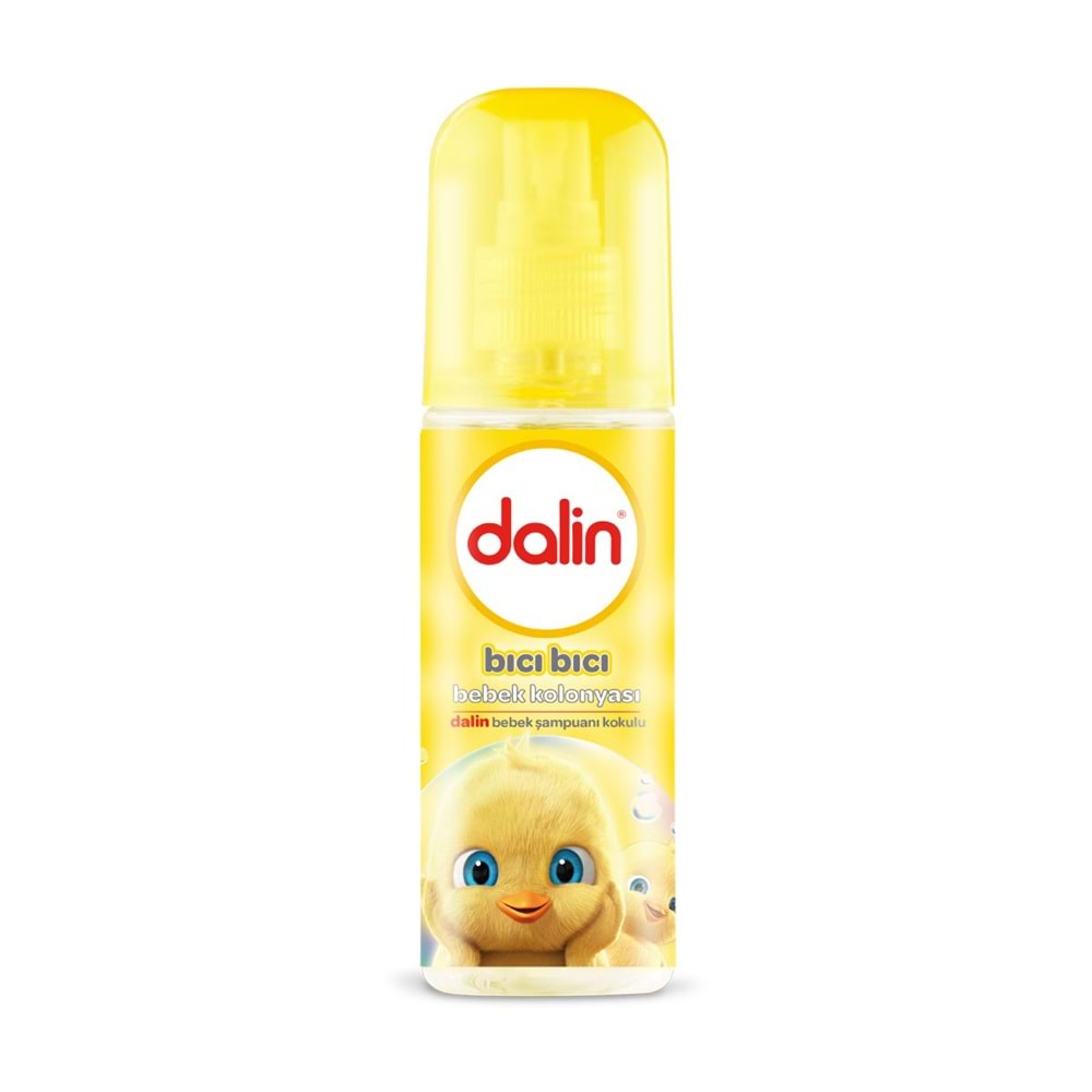 Dalin Bebek Kolonyası 150ML (Bıcı Bıcı Kokusu-Okyanus-Orman-Deniz-Çiçek-Bahar-Limon) Karma 7 Li Set