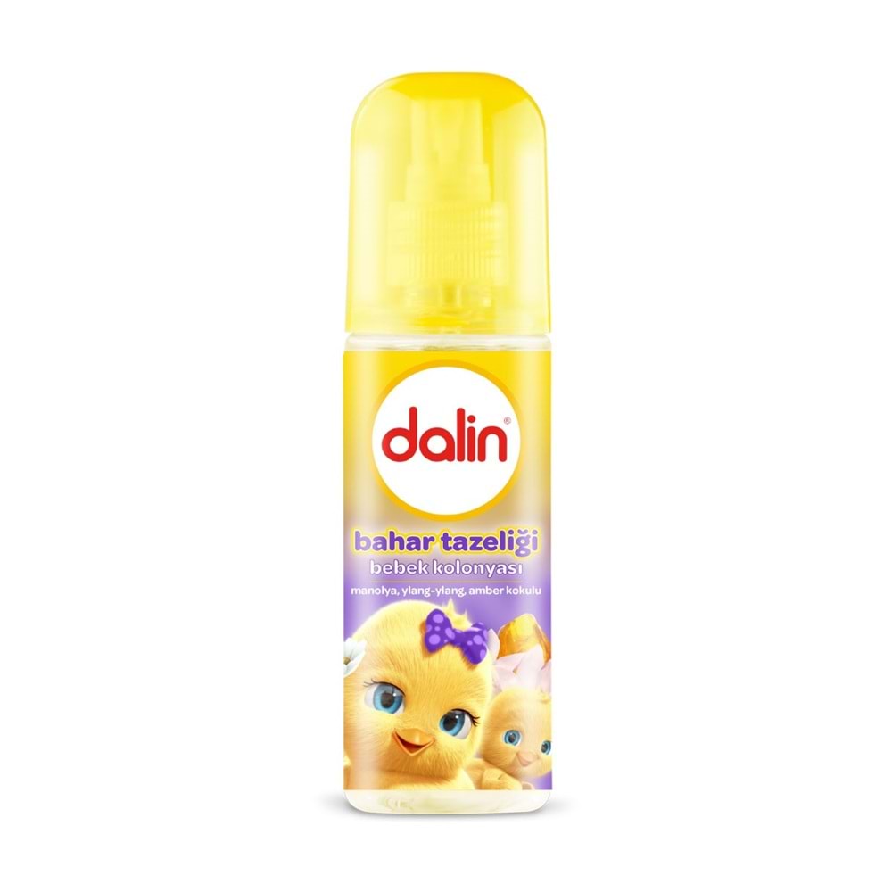 Dalin Bebek Kolonyası 150ML (Bıcı Bıcı Kokusu-Okyanus-Orman-Deniz-Çiçek-Bahar-Limon) Karma 7 Li Set