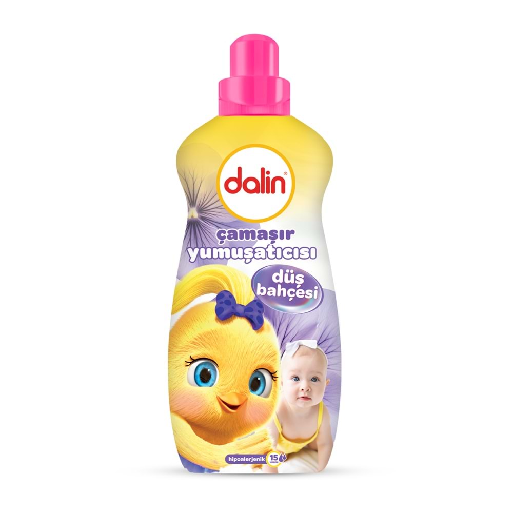 Dalin Çamaşır Yumuşatıcı 1500ML Düş Bahçesi (2 Li Set) (Bebeklere Özel)