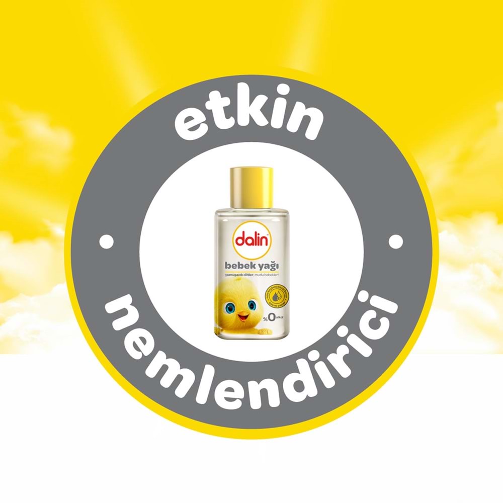 Dalin Bebek Yağı 50ML Klasik Mini (9 Lu Set)