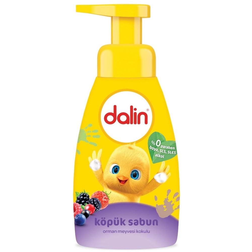 Dalin Köpük Sabun 200ML Mango ve Portakal Kokulu (Çoçuklarınız İçin) (5 Li Set)