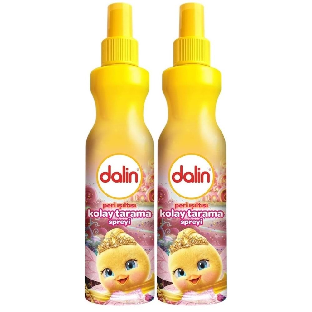 Dalin Kolay Saç Tarama Spreyi 200ML Peri Işıltısı (2 Li Set)