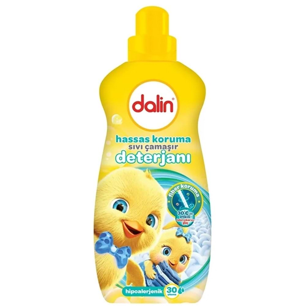 Dalin Sıvı Çamaşır Deterjanı 1500 ML Hassas Koruma (Hipoalerjenik) (2 Li Set)