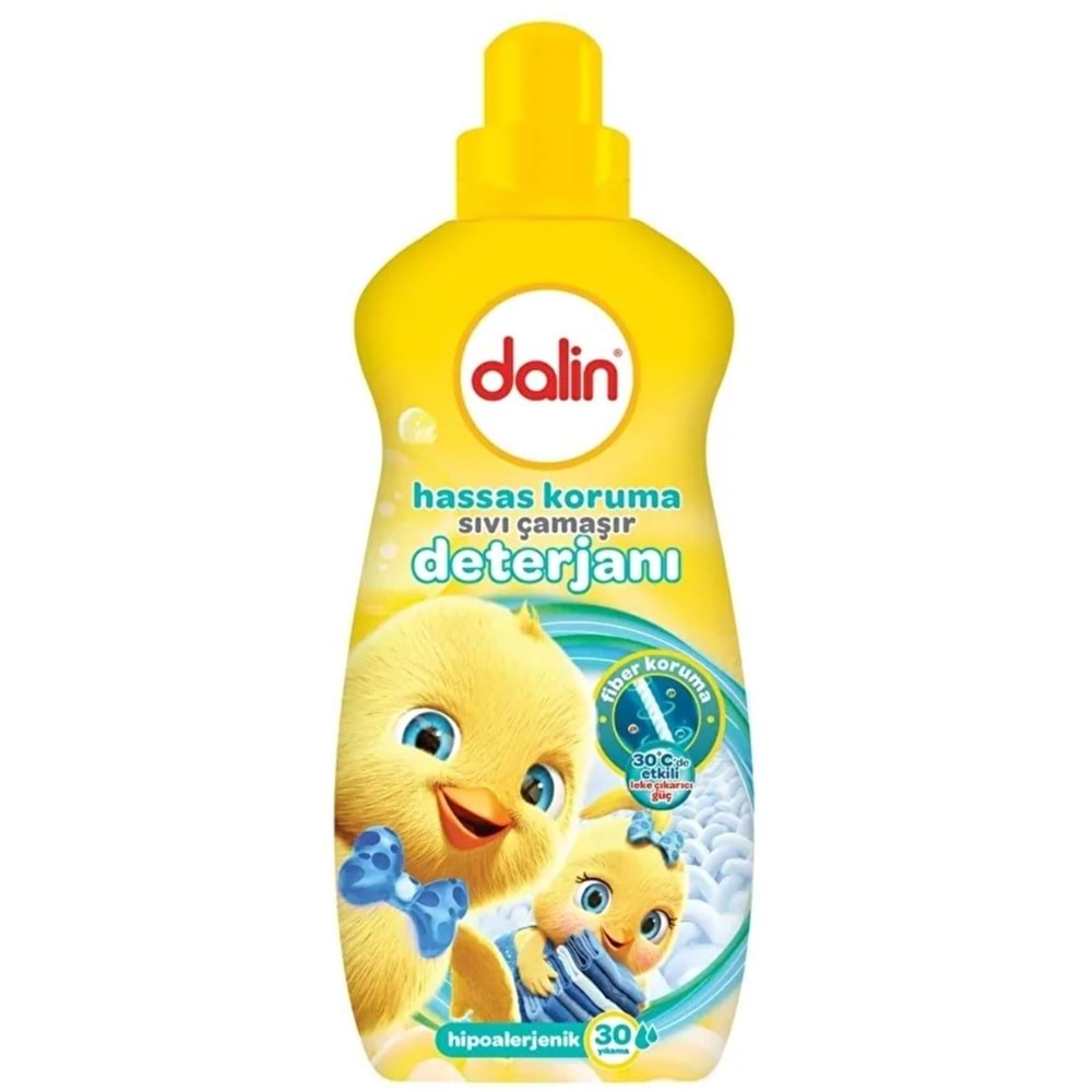 Dalin Sıvı Çamaşır Deterjanı 1500 ML 6 Lı Karma Set – Renk ve Koruma + Hassas Koruma Toplam 9 Litre