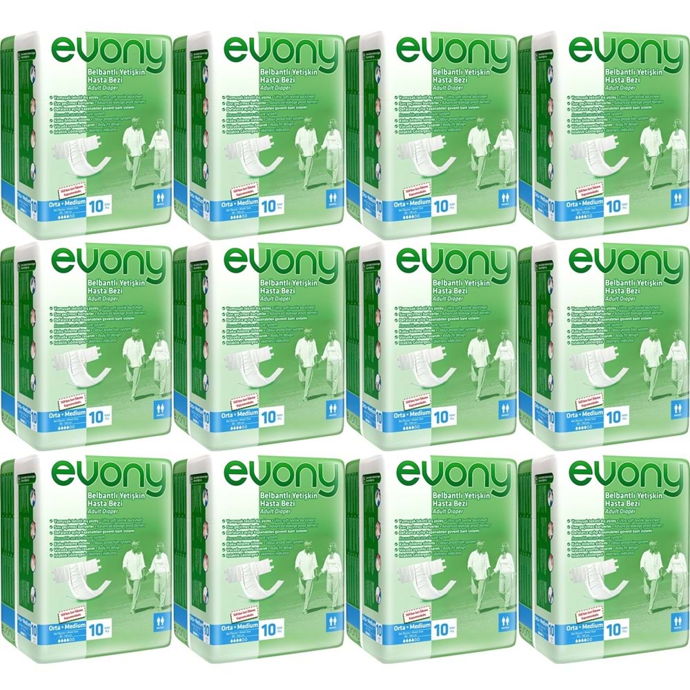 Evony Hasta Bezi Bel Bantlı Ekonomik Pk Orta-M 120 adet