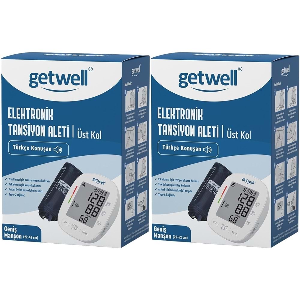 Getwell Mesh Nebulizatör Şarjlı - Sessiz - Taşınabilir (Yetişkinler ve Çocuklar için) (2 Li Set)