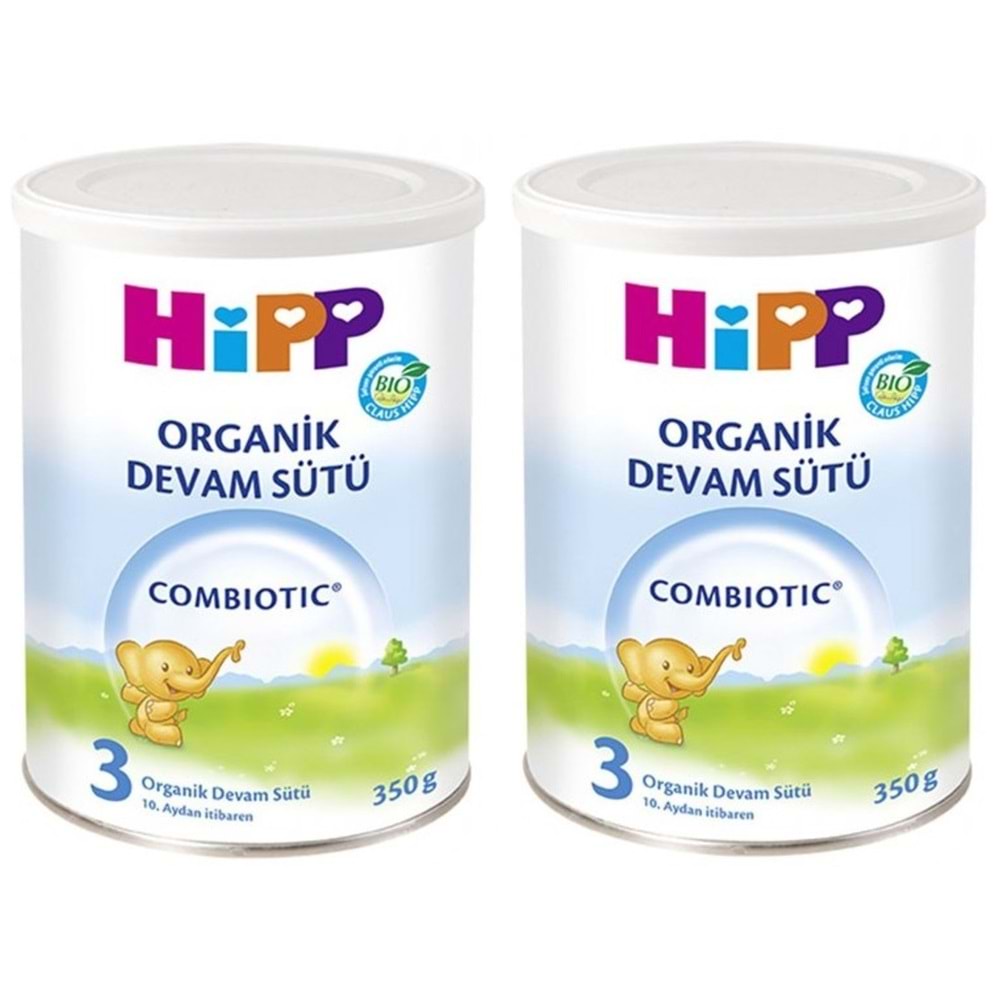 Hipp Organik Combiotic Bebek Sütü 350GR No:3 (2 Li Set)