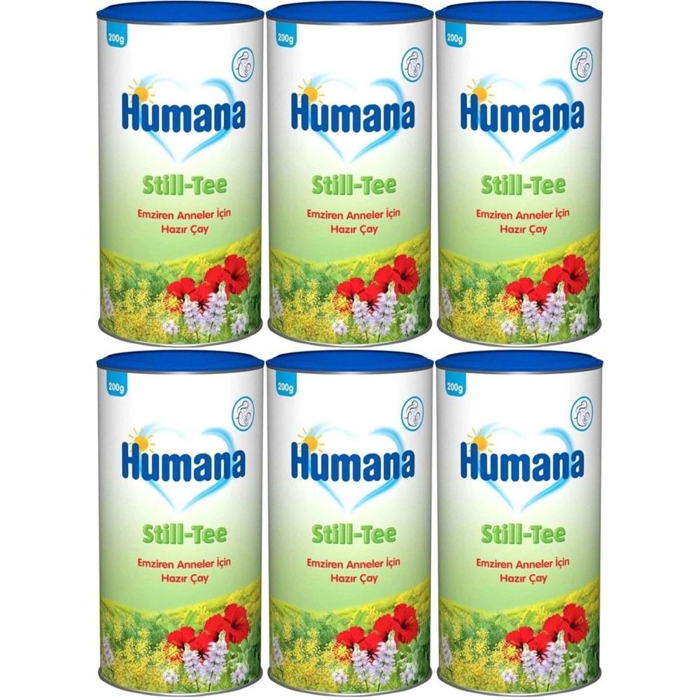 Humana Still Tee Çay 200Gr Emziren Anneler 6 Lı Set