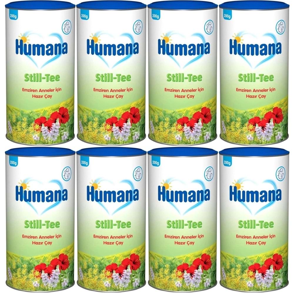 Humana Still Tee Çay 200Gr Emziren Anneler 8 Li Set