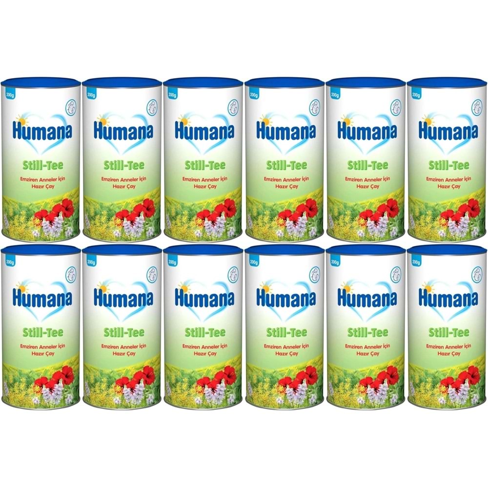 Humana Still Tee Çay 200Gr Emziren Anneler 12 Li Set