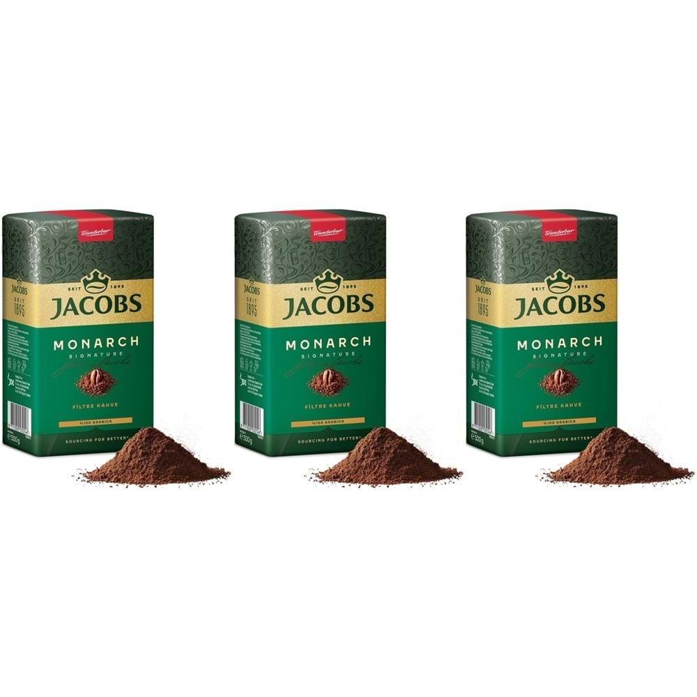 Jacobs Monarch Filtre Kahve 1500GR (3PK*500GR)