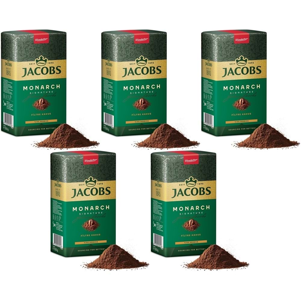 Jacobs Monarch Filtre Kahve 2500GR (5PK*500GR)